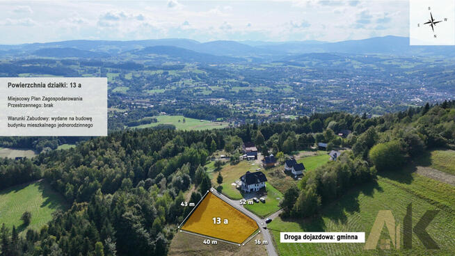 Urokliwa Działka z Warunkami Zabudowy