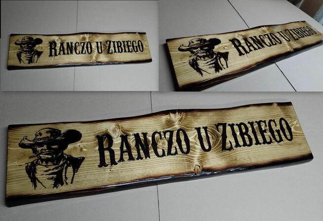 Personalizowane szyldy z drewna do ogrodu i na taras