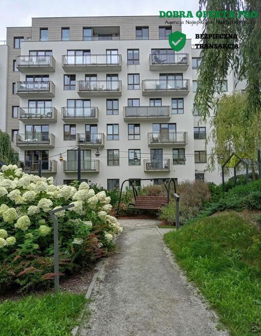 Unikatowe wysokie mieszkanie 43,7 m² z ogrodem