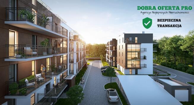 Nowe mieszkanie z balkonem i 2 miejscami