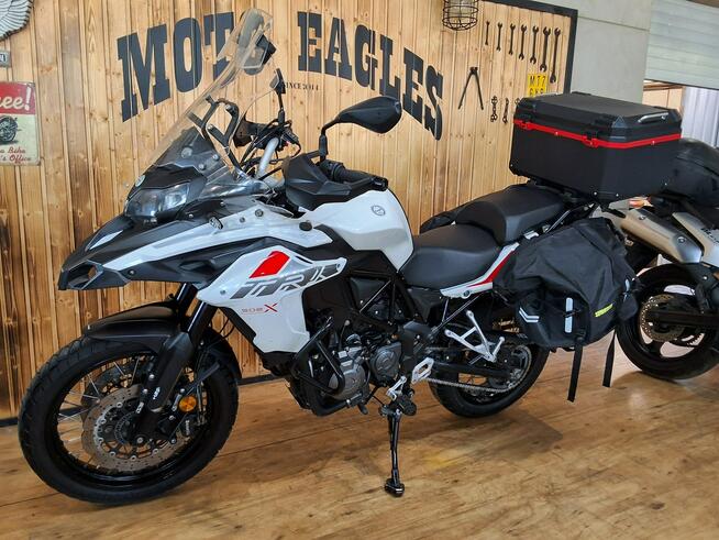 Benelli TRK 502 Benelli TRK 502x Bardzo dobrze doposażony GRZANE MANETKI ABS
