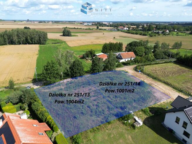 Działka budowlana Kajkowo gm. Ostróda Cibory