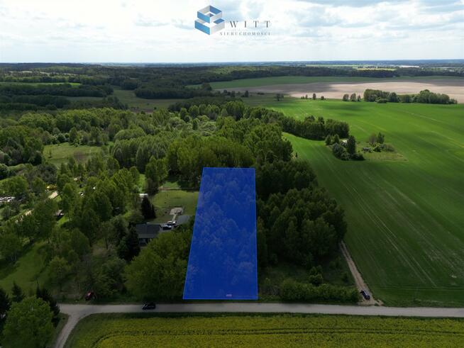 Działka budowlana Ostrowite gm. Dąbrówno