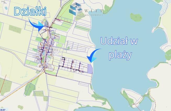 Działka budowlana Wilimy gm. Biskupiec