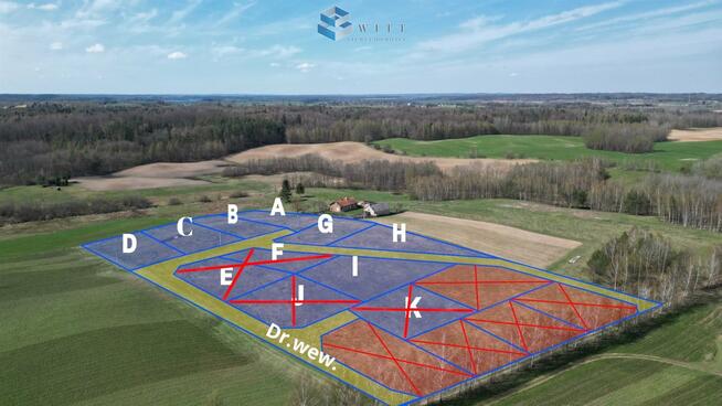 Działka budowlana Brzydowo gm. Świątki
