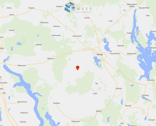 Działka budowlana Jędrychówko gm. Morąg