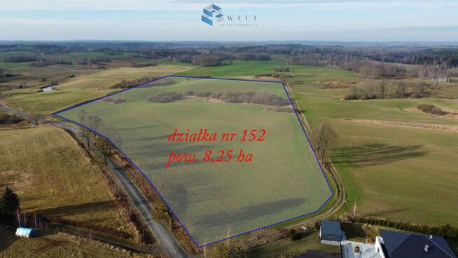 Działka rolna Liwa gm. Miłomłyn