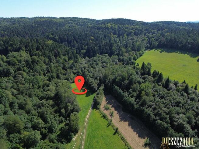 Urokliwa działka w Bieszczadach - Hoczew
