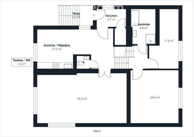 Dom w Ostrzeszewie, 2200m działki