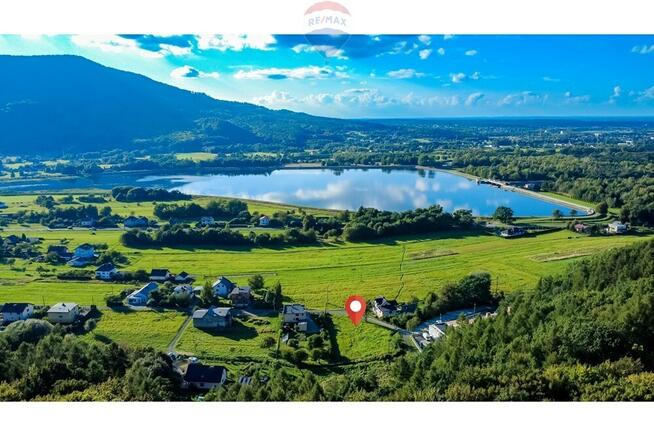 Działka budowlano-rolna 1842 m² – Porąbka