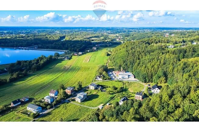 Działka budowlano-rolna 1842 m² – Porąbka