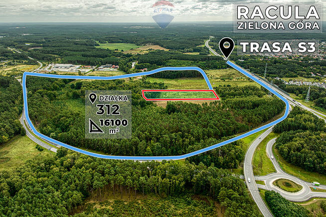 Teren pod usługi i produkcję – Racula, 1,61 ha