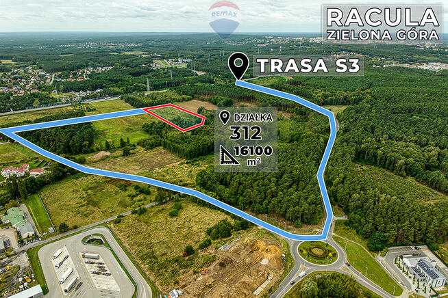 Teren pod usługi i produkcję – Racula, 1,61 ha
