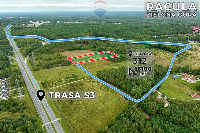 Teren pod usługi i produkcję – Racula, 1,61 ha