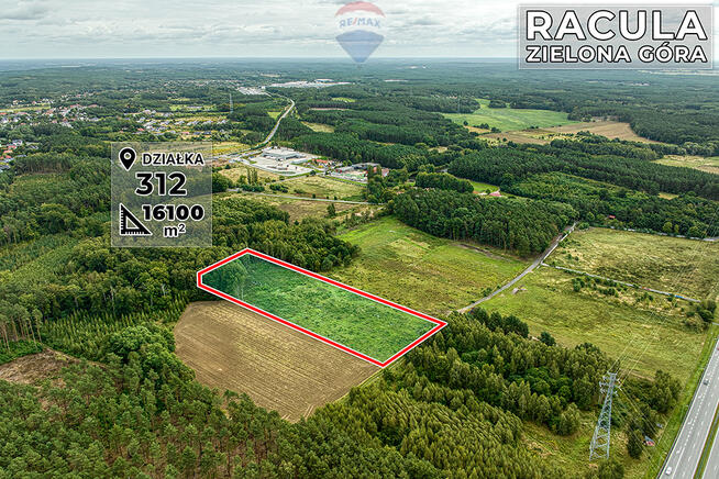 Teren pod usługi i produkcję – Racula, 1,61 ha