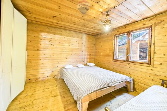 Leśny dom letniskowy