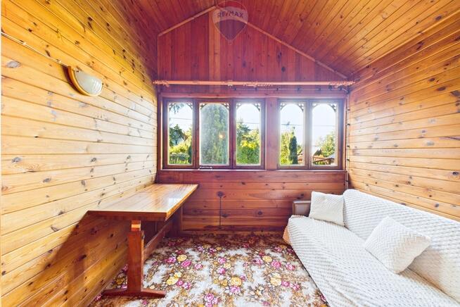 Leśny dom letniskowy