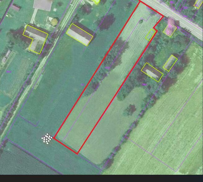 Działka budowlana Dąbrówka Kościelna gm. Szepietowo,