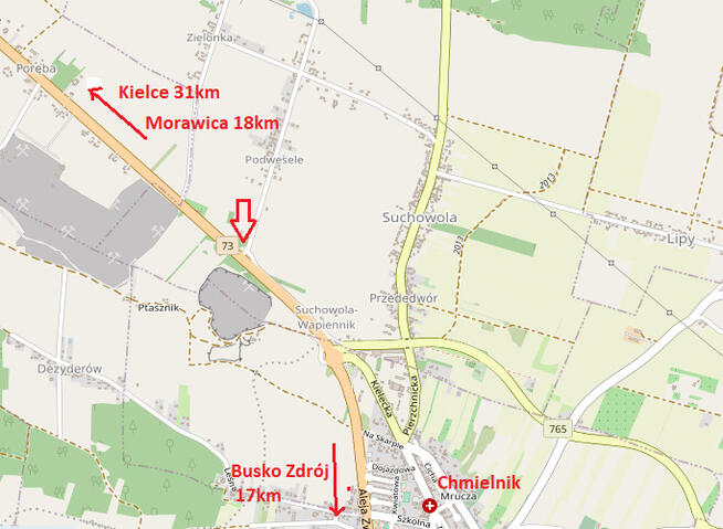 Kształtna działka, w ciekawym miejscu.