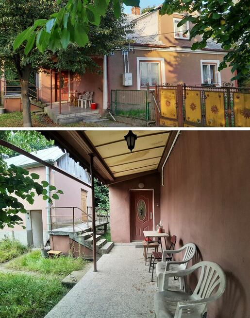 Dom, bud. gospodarcze i 3000m.kw. działki