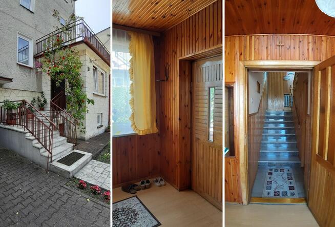 Duży dom na zadbanej działce.