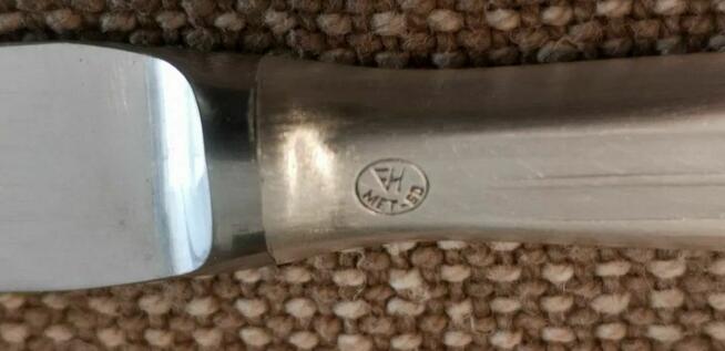 Zestaw 6 platerowanych nożyków do owoców HEFRA.