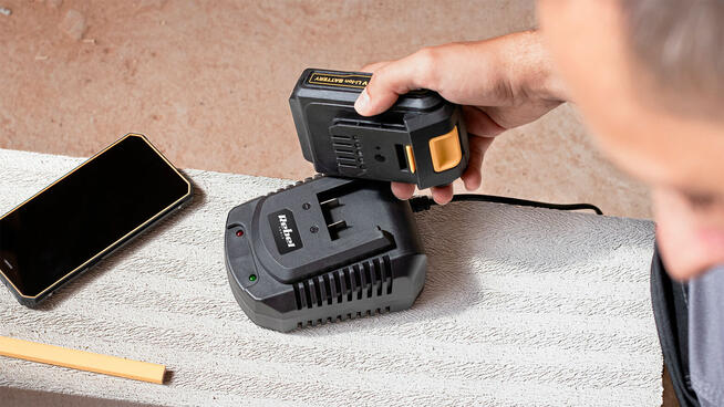 Szlifierka kątowa akumulatorowa 20V REBEL