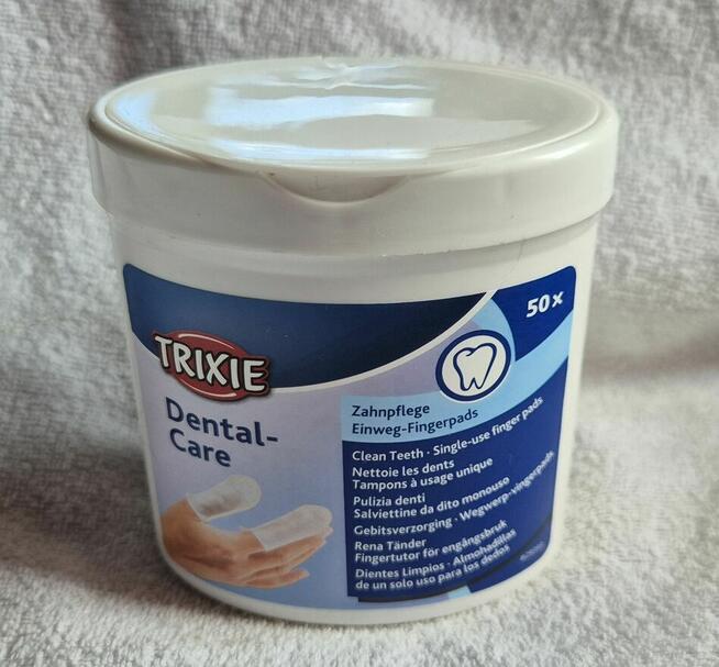 Trixie Dental Care nakładki do czyszczenia zębów 50szt