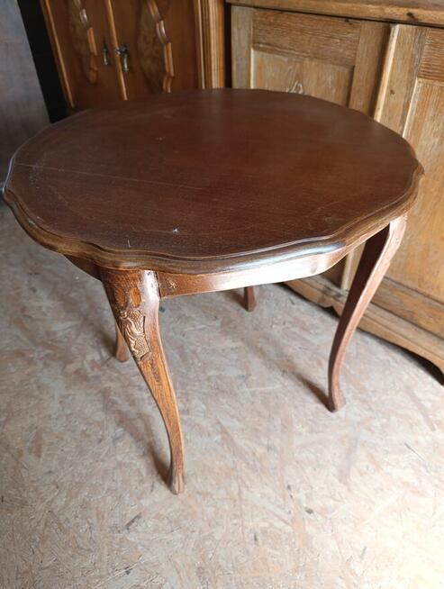 Stoliczek antyczny okrągły, #138