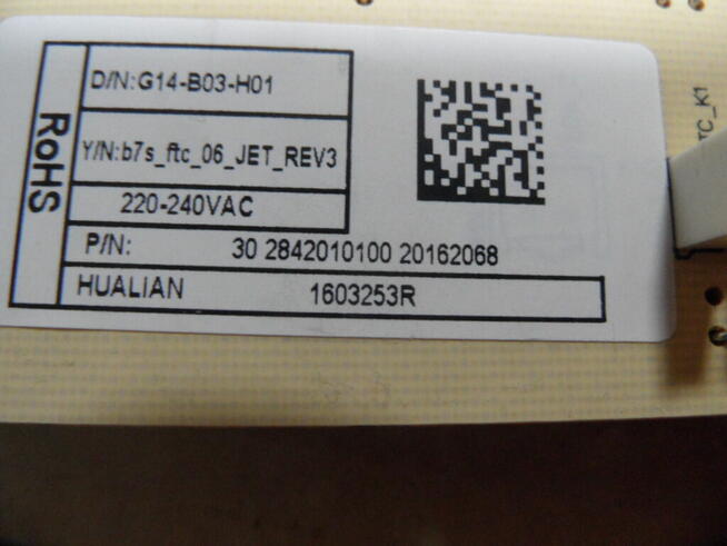 programator pralki beko WKB51232PL PTY 2842010100