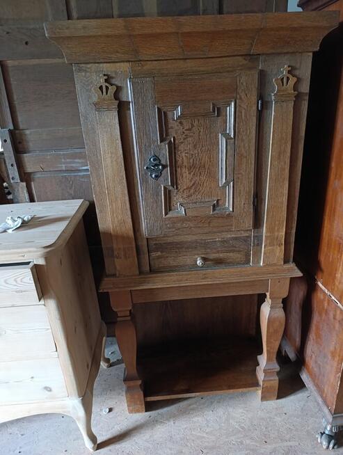 Słupek mebel antyczny solidny, #134