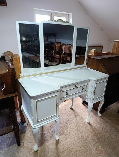 Toaletka antyczna mebel biel, #135