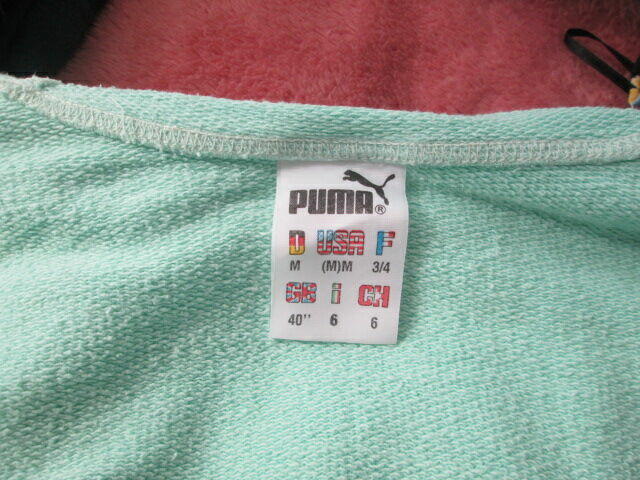 bluza Puma seledynowa rozmiar XXL