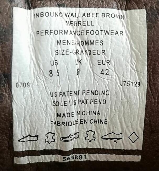 Buty Merrell Inbound Wallabee rozmiar 42. Obecnie unikat.