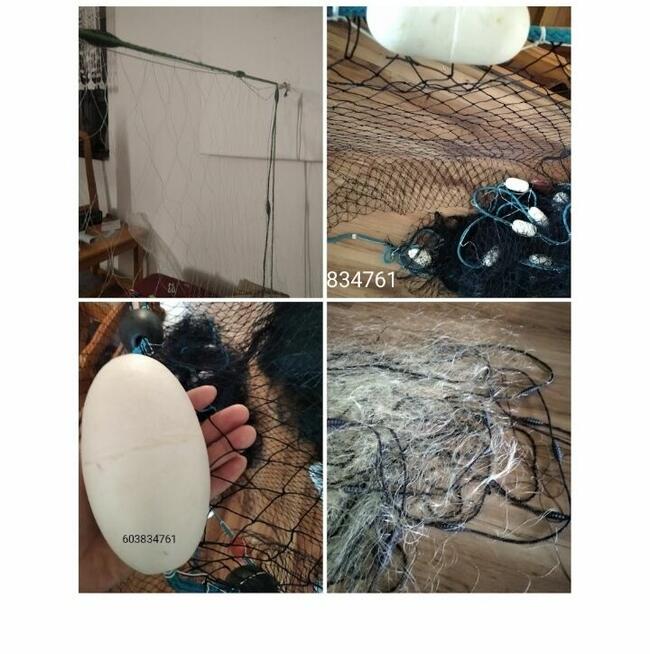 Sieci rybackie wonton drgawica