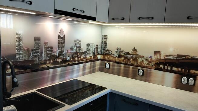 Panele szklane hartowane do kuchni i łazienki