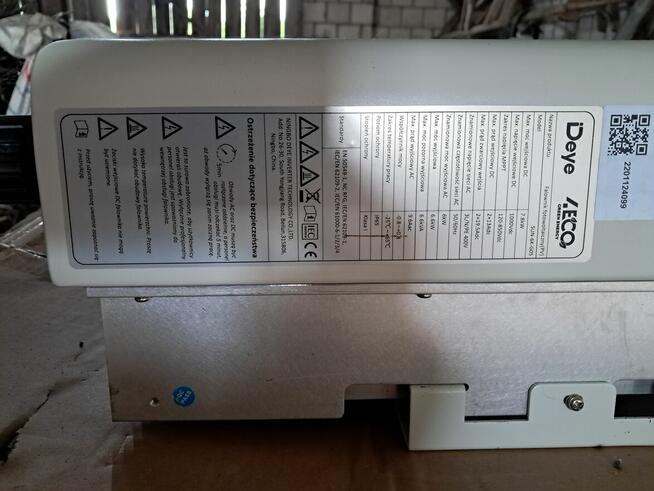 Sprzedam falownik 6 KW