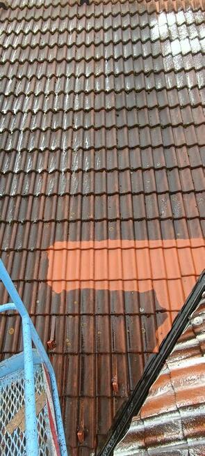 Mycie elewacji, kostki brukowej, dachów