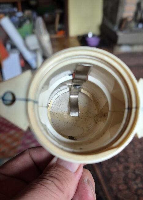 Lampa rowerowa rakieta z Romet Wigry Junior 1 75~76 r