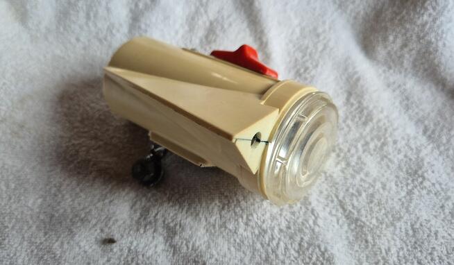 Lampa rowerowa rakieta z Romet Wigry Junior 1 75~76 r