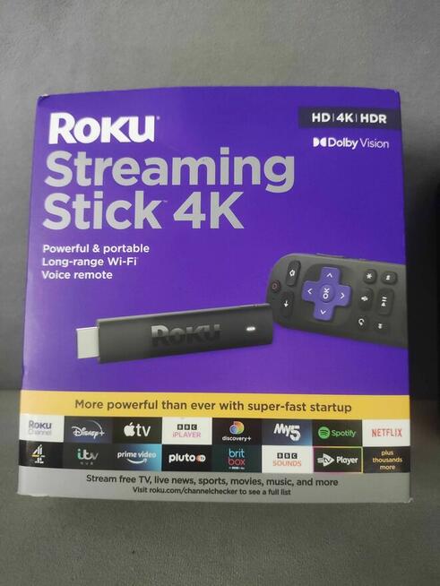 Odtwarzacz 4K Player Netflix Apple TV Spotify Chromecast