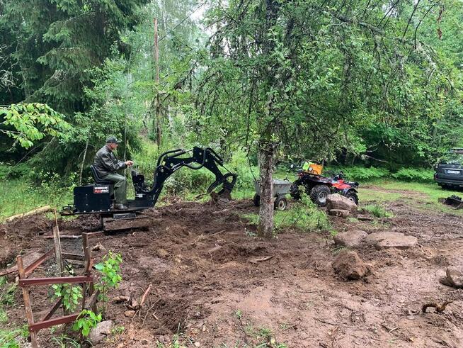 Nowa Minikoparka Springer MAX-PRO Koparka Polska Produkcja