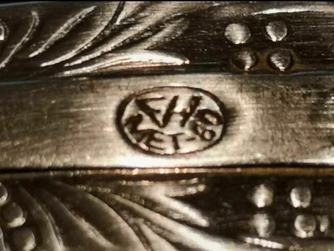 Zestaw widelczyków do ciast i łyżeczka do cukru HEFRA.