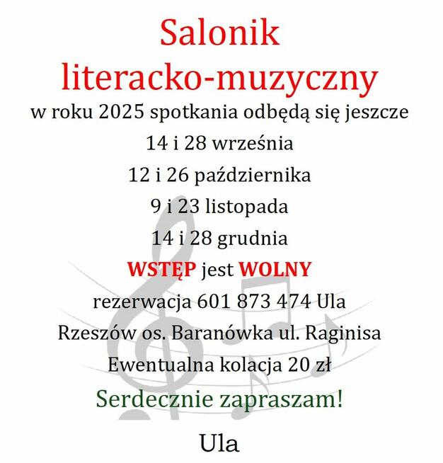 muzyka, poezja, prezent
