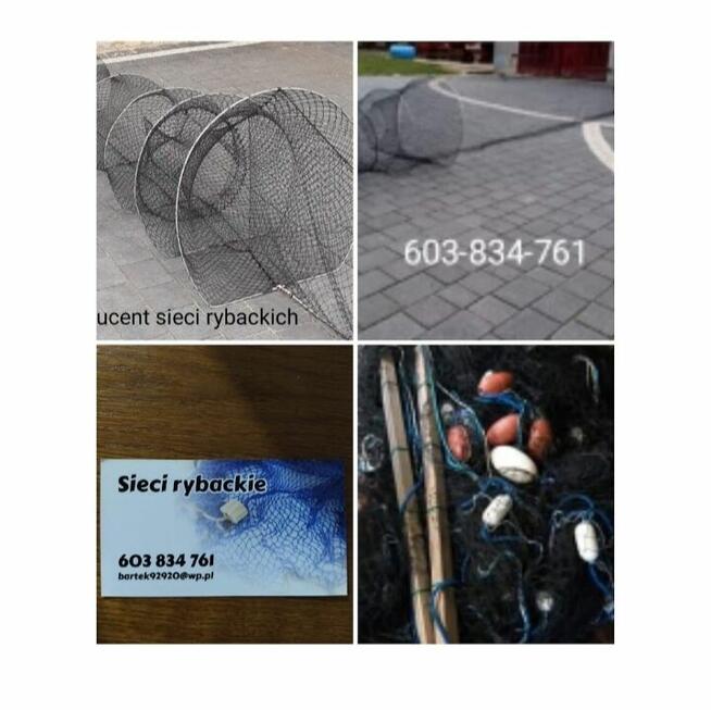 Sieci rybackie wonton drgawica włok