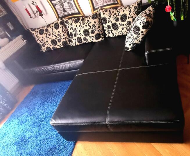 Sprzedam narożnik z funkcją spania i skrzynią