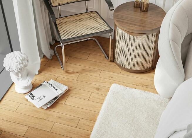 Płytki do układania w jodełkę 60x11 drewnopodobne Mossa