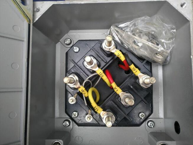 Nowy wentylator - silnik 37kw Siehl Abegg - wyciąg