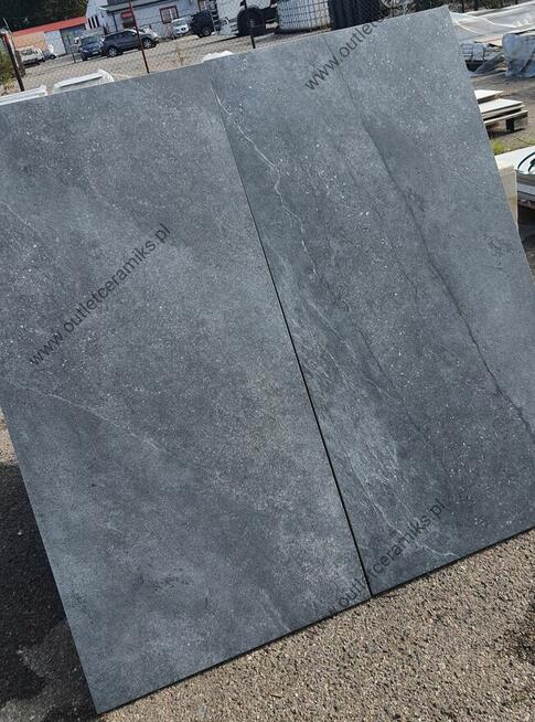 Płytki tarasowe 2cm do ogrodu na balkon 120x60x2 City black