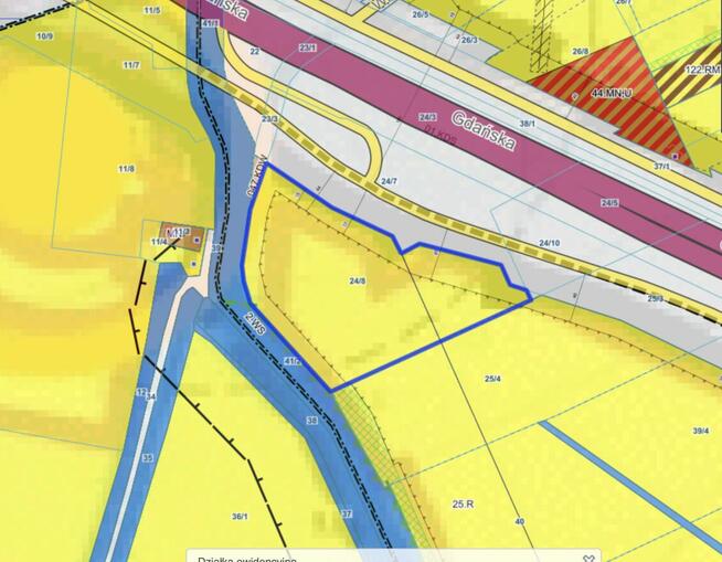 2,5 ha przy S7 – teren inwestycyjny 10 minut od Gdańska